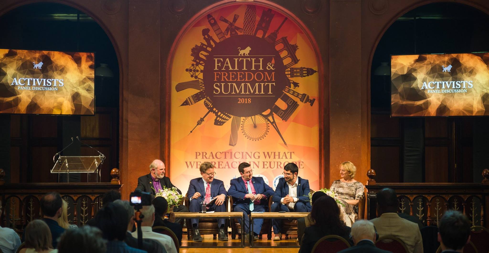 La Fundación Mejora ayuda a organizar y patrocinar el lanzamiento de la campaña Faith and Freedom en Europa