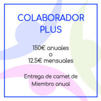 Membersia mensual 12.5 euros Fundacion Mejora
