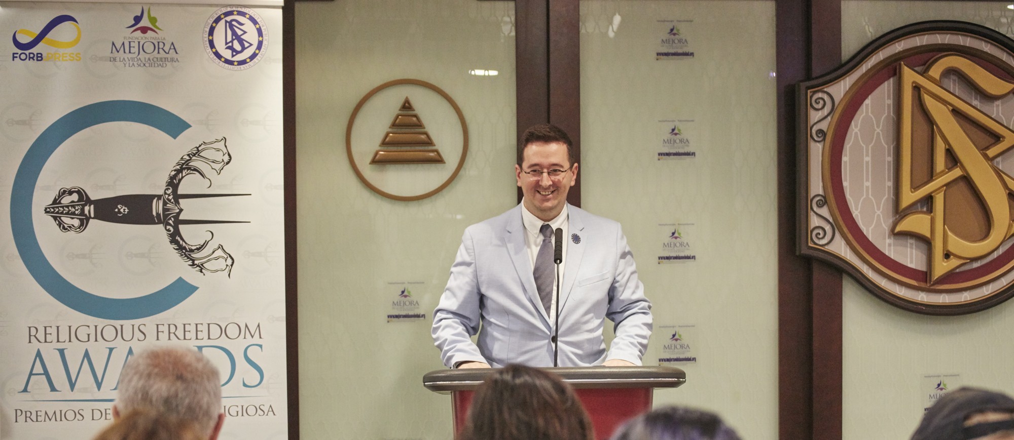 Un fiscal y dos expertos en derecho eclesiástico reciben los premios de libertad religiosa 2019 por parte de la Fundación Mejora