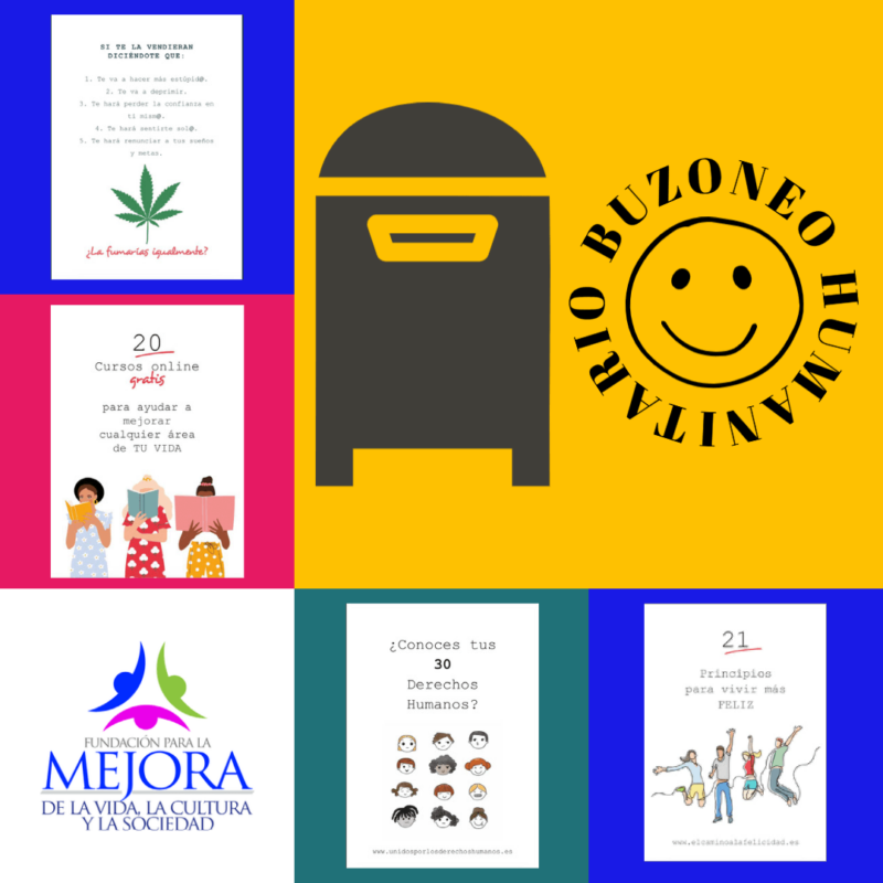 Donación distribución tarjetones sociales