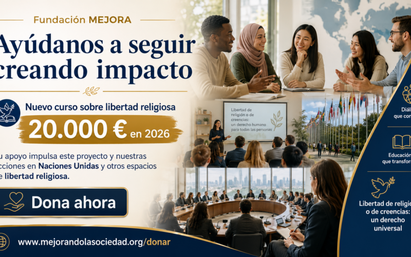Nos ayudas a reforzar la Libertad de Creencias?